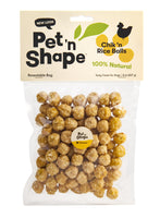 
              Pet 'n Shape Chik 'n Rice Balls - All Natural Dog Treats, 8 oz
            