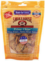 
              Smokehouse Pet Products 85458 Chicken Turk Chips Treat For Dogs, 4-Ounce
            