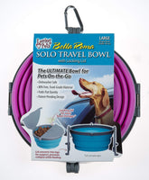 
              Loving Pets Bella Roma Travel Bowl for Dogs, Large, Pink
            