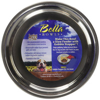 
              Loving Pets Metallic Bella Bowl, Small, Blueberry
            