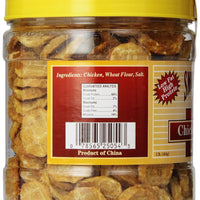 Smokehouse 100-Percent Natural Chicken Chips Dog Treats, 1-Pound