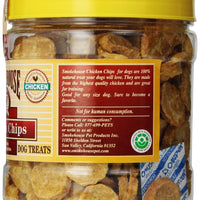 Smokehouse 100-Percent Natural Chicken Chips Dog Treats, 1-Pound