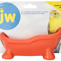 JW Pet Company Insight Inside the Cage Bird Bath Bird Accessory (colors may vary)