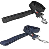 
              Denim Flat Leash
            