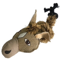 22" Safari Horse Animal Toy with Embedded Ball & Rope