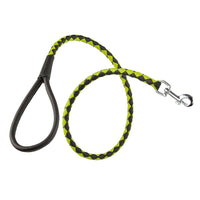 
              Soft Leather Dual-Color Braided Round Lead
            