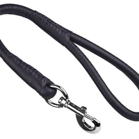 Soft Leather Round Traffic Lead