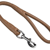 Soft Leather Round Traffic Lead