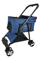 
              Executive Pet Stroller with a Removable Cradle
            