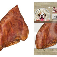 Nature's Choice Pig Ear Dog Treats All-natural Pig's Ears For Puppy, Training 1 Ear