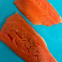 Wild Alaskan Sockeye Salmon Jerky Chunks 1 ounce
