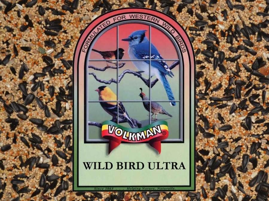 Volkman Seed Wild Bird Ultra Premium Healthy Formulated for Western Birds 20 lbs