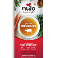Nulo Freestyle Dog Food Topper Grass-Fed Beef Bone Broth, 2 oz