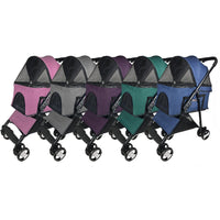 
              Executive Pet Stroller with a Removable Cradle
            