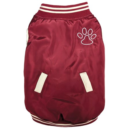 Reversible Varsity Denim Dog Jacket XXS