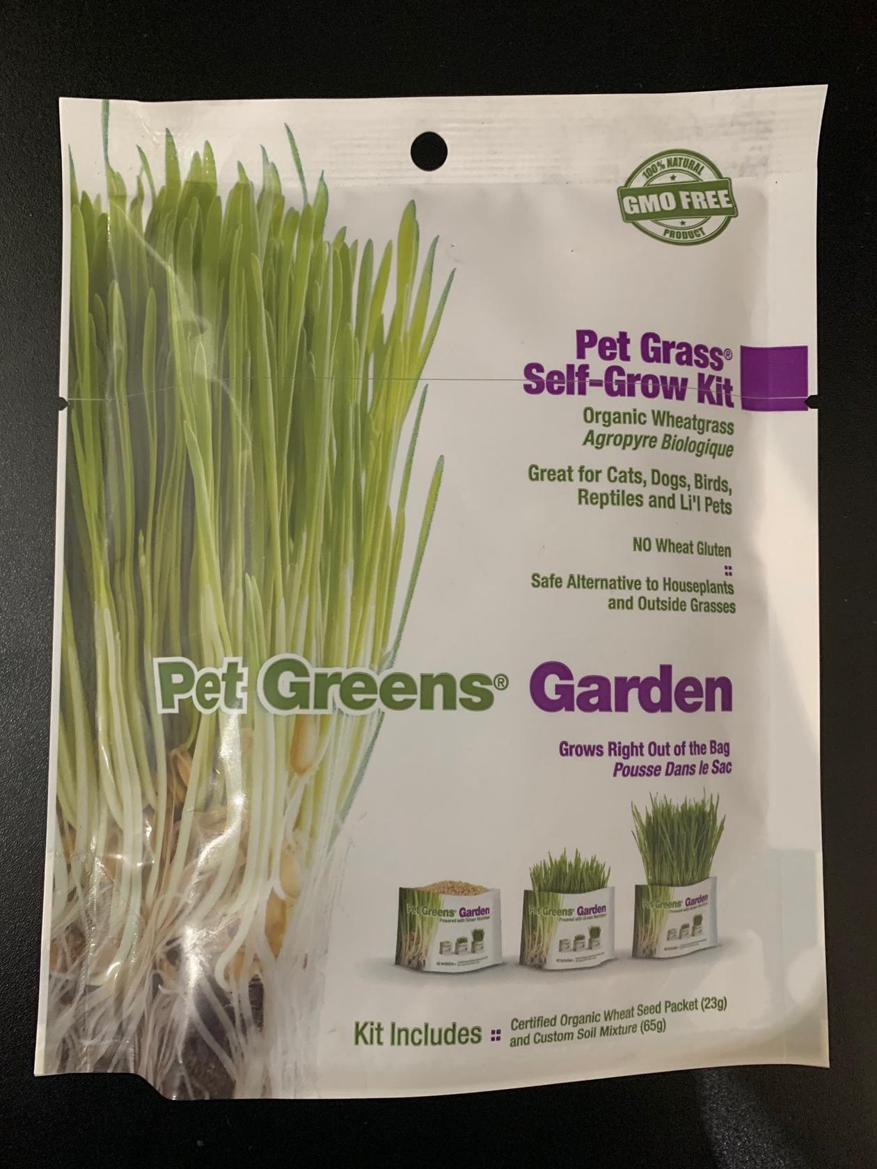 Bell Rock Growers Pet Greens Pet Grass Organic Wheatgrass Self