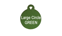 
              Large Size Pet Tags (Double sided)
            