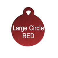 Large Size Pet Tags (Single sided)
