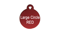 
              Large Size Pet Tags (Double sided)
            