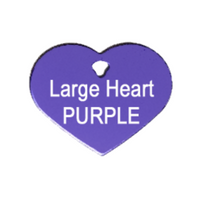 Large Size Pet Tags (Single sided)