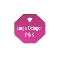 Large Size Pet Tags (Single sided)