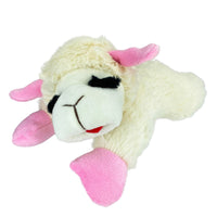 
              Multipet Lamb Chop Dog Toy w/ Pink Ribbon Large 10.5 inches
            