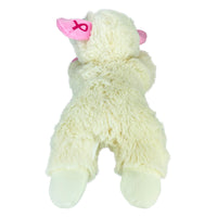 
              Multipet Lamb Chop Dog Toy w/ Pink Ribbon Large 10.5 inches
            