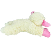 
              Multipet Lamb Chop Dog Toy w/ Pink Ribbon Large 10.5 inches
            