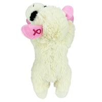 
              Multipet Lamb Chop Dog Toy w/ Pink Ribbon Large 10.5 inches
            