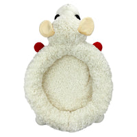 
              Multipet Lamb Chop Bolster Style Dog Bed  Medium, 27  X 18.5 in
            