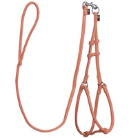 Comfort Microfiber Round Step-In Harness + Lead