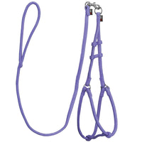 Comfort Microfiber Round Step-In Harness + Lead
