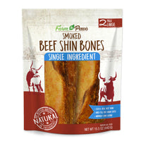 Farm to Paws Smoked Beef Shin Bones - Natural Dog Chews