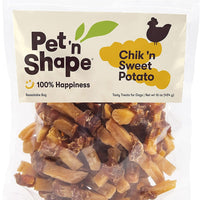 Pet 'n Shape Chik 'n Sweet Potato - All Natural Dog Treats, Chicken, 1 Lb