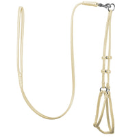Soft Leather Round Step-In Harness + Round Lead