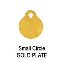Small Pet Tags (Single sided)