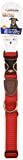 Petmate Signature Series 1-Inch by 18-26-Inch Adjustable Collar, Autumn Red