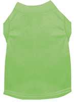 
              Mirage Pet 50-01 SMLMG Plain Pet Shirts  Lime Green - Small
            